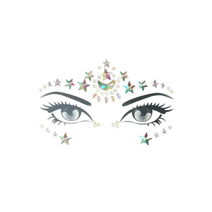 Festival Face Jewels Set-Design 10 - Image 1