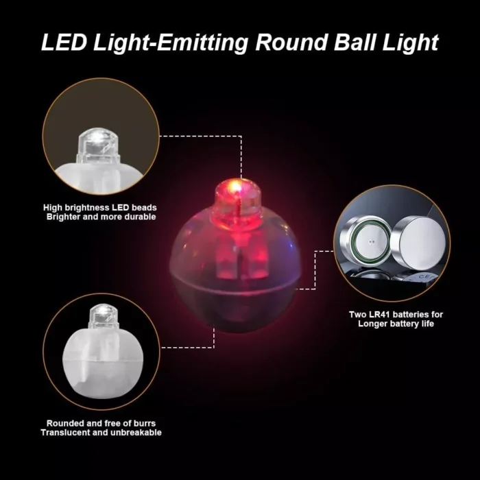 Colour changing Mini Ball Lights Balloon Disco Birthday Party - Image 3