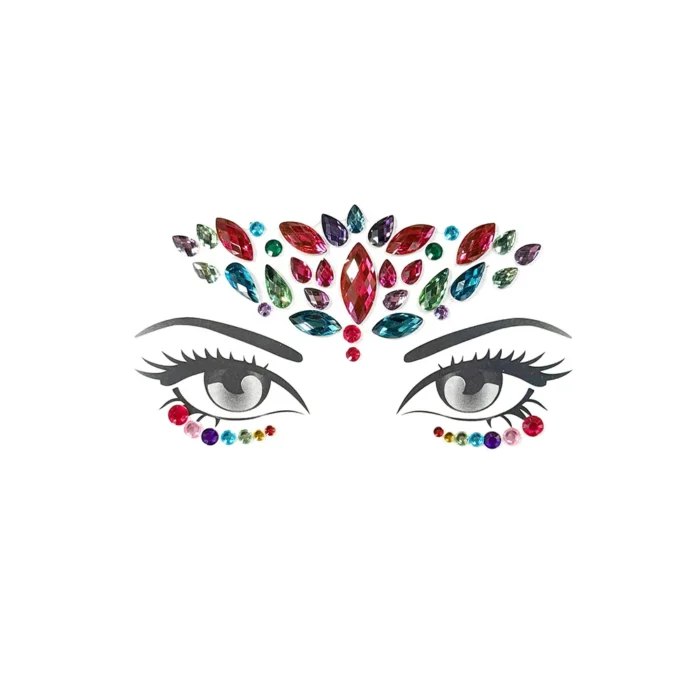 Festival Face Jewels Set-Design 1 - Image 1
