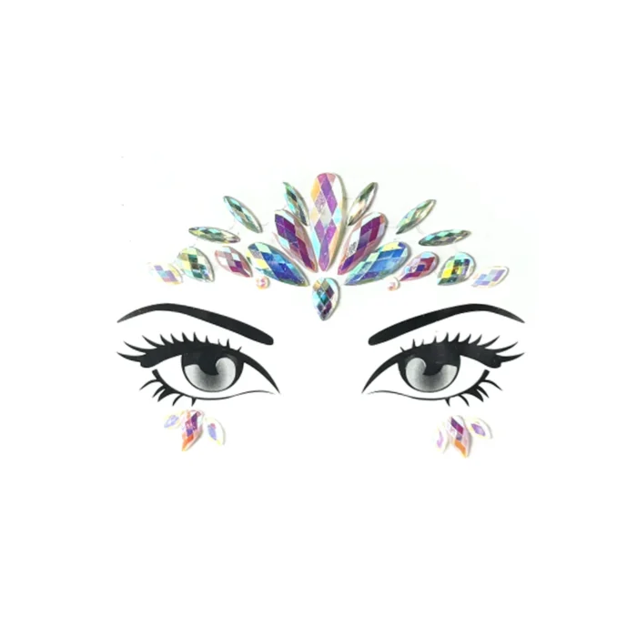 Festival Face Jewels Set-Design 6 - Image 1
