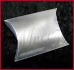 10 Frosted Favour Boxes Luxury Pillow Wedding Party Gifts Boxes - Image 2