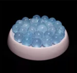 1000 GLITTERED BLUE WATER BEADS EXPANDING GEL BALLS VASE FILLER