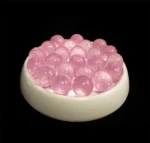 1000 GLITTERED PINK WATER BEADS EXPANDING GEL BALLS VASE FILLER