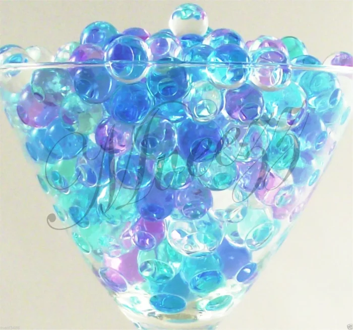1000 MULTI WATER BEADS EXPANDING GEL BALLS VASE FILLER - Image 1