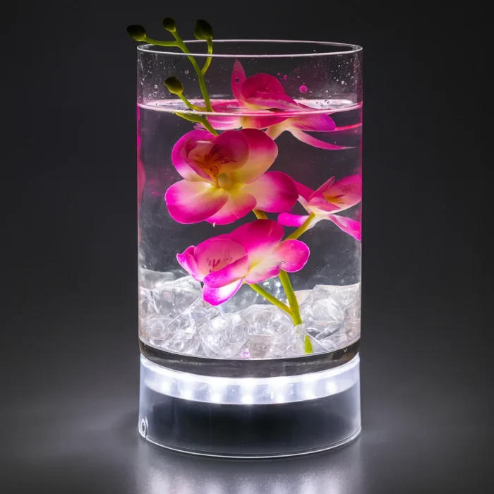 LED VASE BASE 15 SUPER BRIGHT LIGHTS UPLIGHT VASE DISPLAY - Image 3