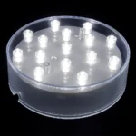 LED VASE BASE 15 SUPER BRIGHT LIGHTS UPLIGHT VASE DISPLAY