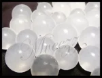 1000 GLITTERED WHITE WATER BEADS EXPANDING GEL BALLS VASE FILLER - Image 2