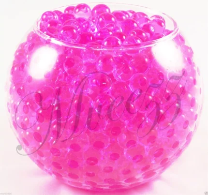 1000 PINK WATER BEADS EXPANDING GEL BALLS VASE FILLER