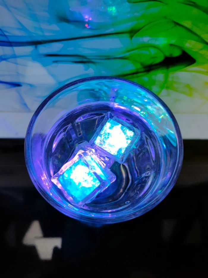 12 Led Ice Cubes Light Up Drinking Bar Party Decoration Flashing Light - Image 5