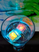 12 Led Ice Cubes Light Up Drinking Bar Party Decoration Flashing Light - Image 8
