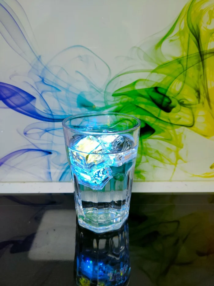 12 Led Ice Cubes Light Up Drinking Bar Party Decoration Flashing Light - Image 9