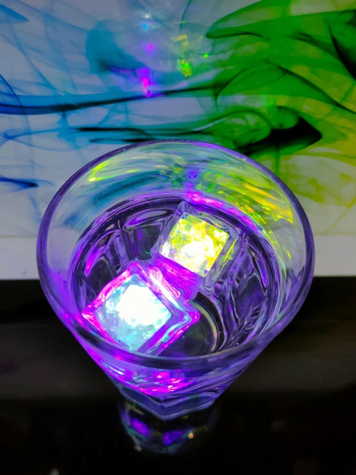 12 Led Ice Cubes Light Up Drinking Bar Party Decoration Flashing Light - Image 10