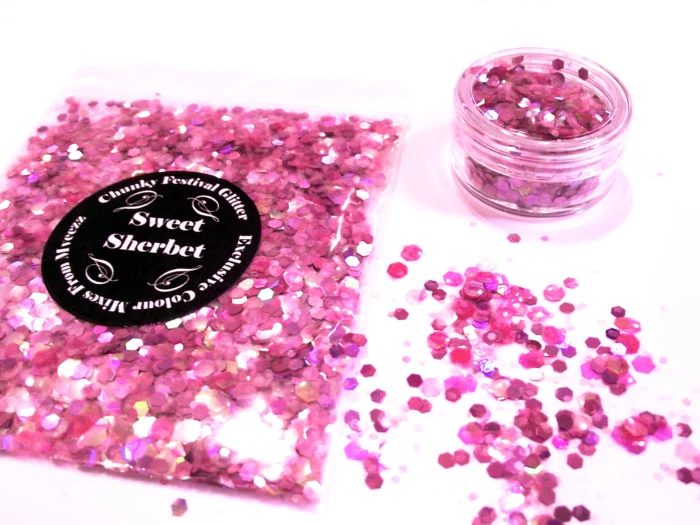 Sweet Sherbet glitter face body makeup - Image 1