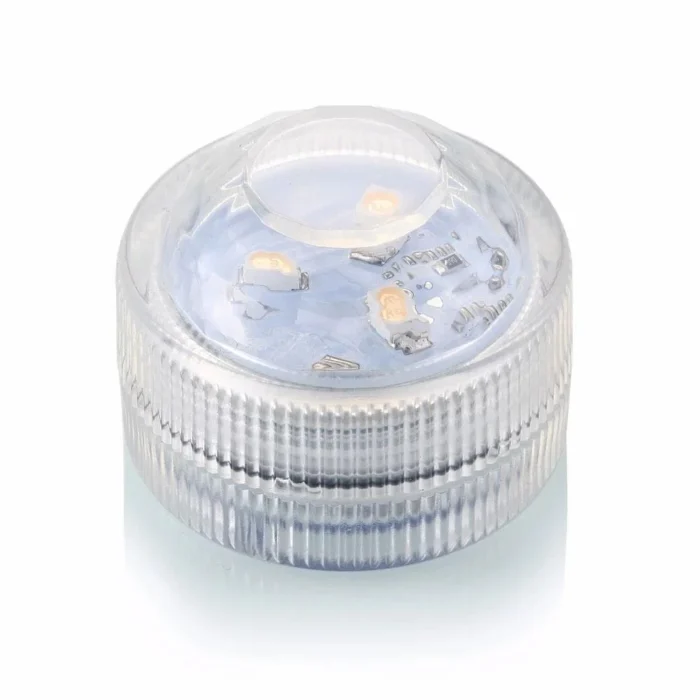 SUBMERSIBLE 3 WHITE LED LIGHT WATER PROOF TEA LIGHT BRIGHT - Image 2