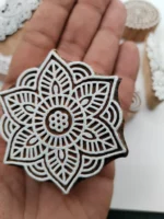 10 Indian Wooden Print Blocks - Image 8